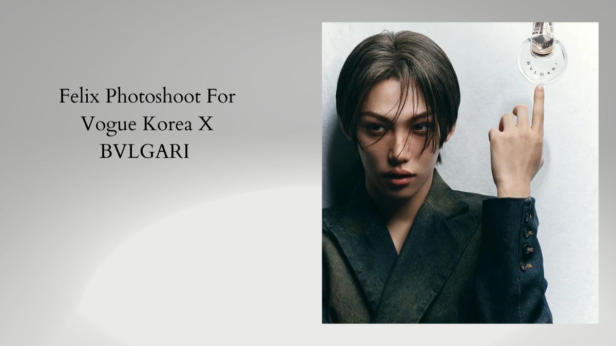 Felix Photoshoot For Vogue Korea X BVLGARI