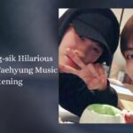 Park Hyung-sik Hilarious Confession Taehyung Music Listening