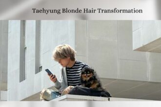 Taehyung Blonde Hair Transformation