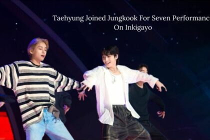 Taehyung Joined Jungkook For Seven Performance On Inkigayo