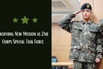 Taehyung New Mission as 2nd Corps Special Task Force