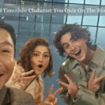 Zendaya and Timothée Chalamet You Quiz On The Block