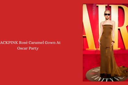 BLACKPINK Rosé Caramel Gown At Oscar Party