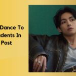 BTS V Idol Dance To Fellow Students In Latest Post