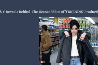 BTS V Reveals Behind-The-Scenes Video of 'FRI(END)S' Production