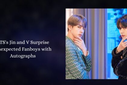 BTS's Jin and V Surprise Unexpected Fanboys with Autographs