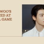 Cha Eunwoo's Barefaced At Baseball Game