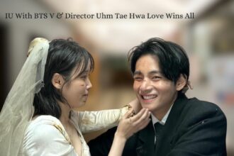 IU With BTS V & Director Uhm Tae Hwa Love Wins All