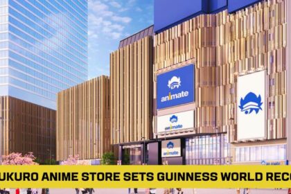 Ikebukuro Anime Store Sets Guinness World Record-min