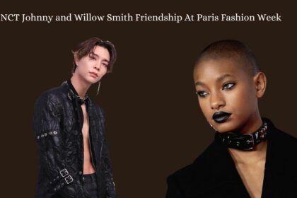 NCT Johnny and Willow Smith Friendship At Paris Fashion Week