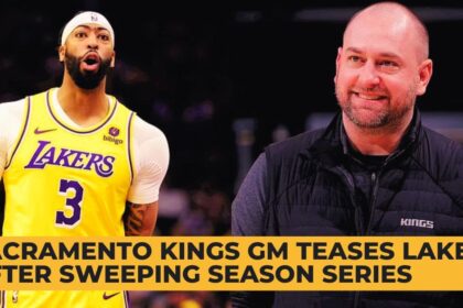 Sacramento Kings GM Teases Lakers After Sweeping Season Series