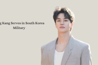 Song Kang Serves in South Korea Military