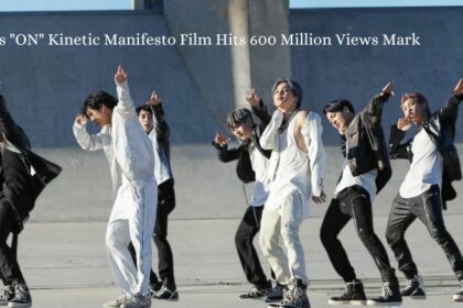 BTS's "ON" Kinetic Manifesto Film Hits 600 Million Views Mark