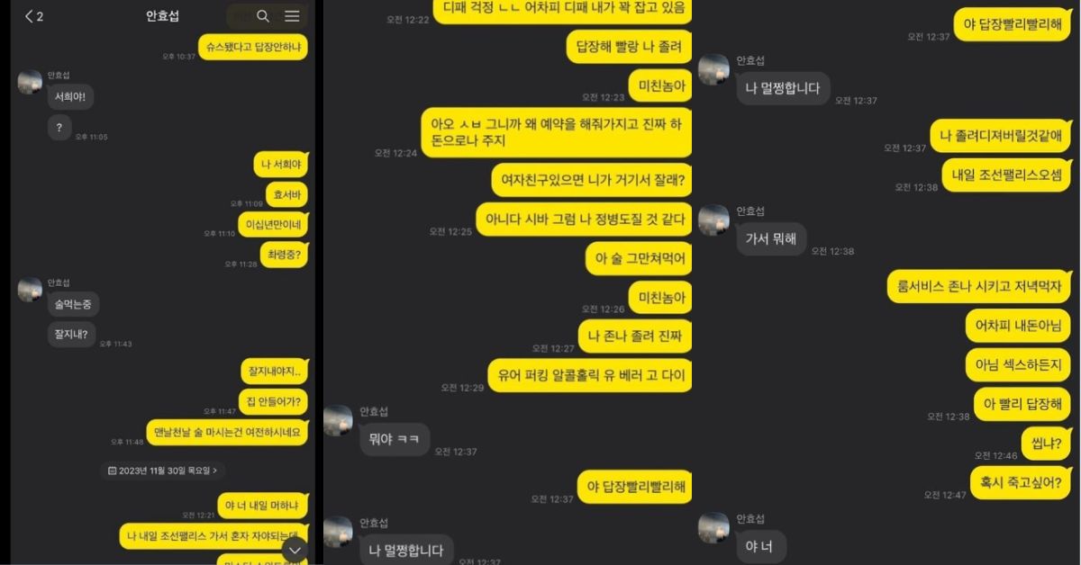 Han Seo hee Chat With Ahn Hyo Seop