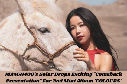 MAMAMOO's Solar Drops Exciting "Comeback Presentation" For 2nd Mini Album 'COLOURS'