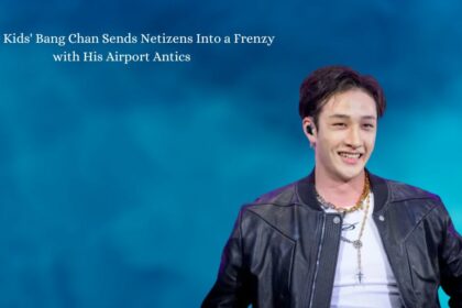 Stray Kids' Bang Chan Sends Netizens Into a Frenzy with His Airport Antics