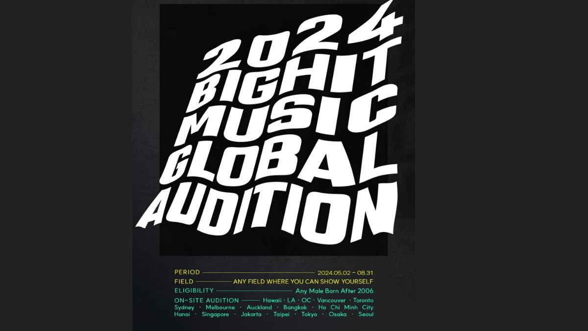 Big Hit Music Launches Global Audition For Next Boy Group Sensation