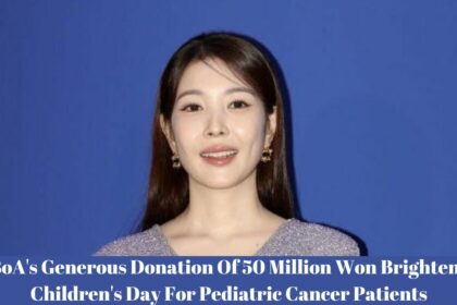 BoA's Generous Donation Of 50 Million Won Brightens Children's Day For Pediatric Cancer Patients