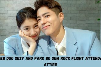 Celeb Duo Suzy And Park Bo Gum Rock Flight Attendant Attire