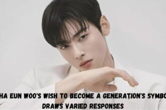 Cha Eun Woo's Wish To Become A Generation's Symbol Draws Varied Responses