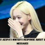 Fans React To Aespa's Winter's Response About Bang Si Hyuk's Messages