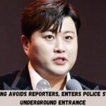 Kim Ho Joong Avoids Reporters, Enters Police Station Via Underground Entrance