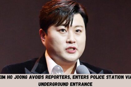 Kim Ho Joong Avoids Reporters, Enters Police Station Via Underground Entrance