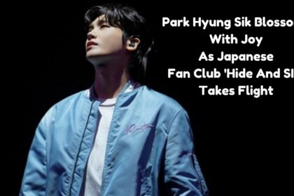 Park Hyung Sik Blossoms With Joy As Japanese Fan Club 'Hide And SIK' Takes Flight
