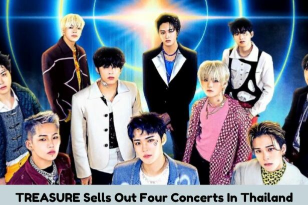 TREASURE Sells Out Four Concerts In Thailand