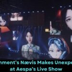 SM Entertainment’s Nævis Makes Unexpected Debut at Aespa’s Live Show